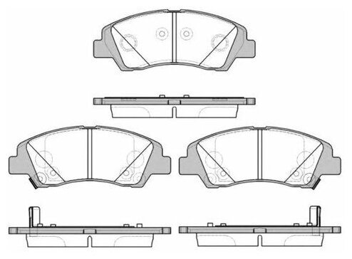 2158302 ROADHOUSE Колодки торм.диск. Hyundai i10 (13-)