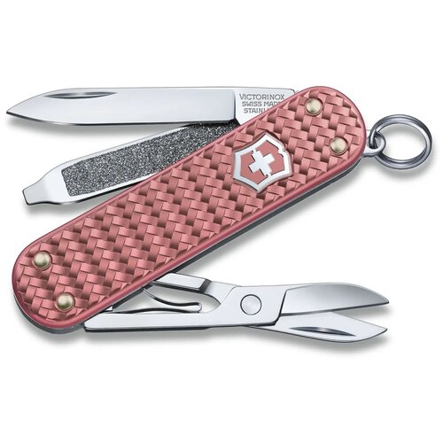 Нож многофункциональный VICTORINOX Classic Precious Alox gentle rose