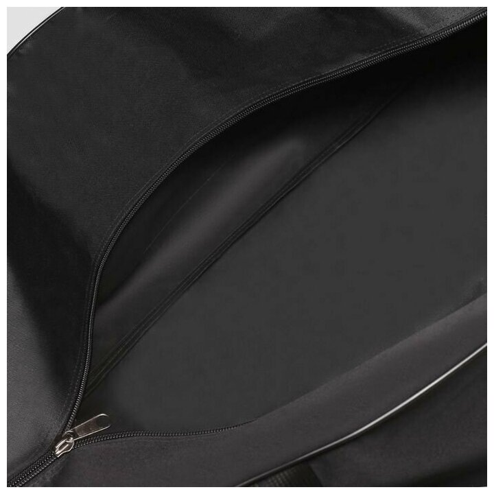 Сумка дорожная, отдел на молнии, 2 наружных кармана, цвет черный - фотография № 6