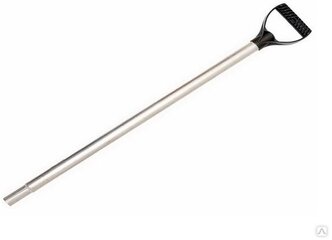 Черенок алюминиевый/черенок для лопаты c V-ручкой ф-36мм,L1000мм(1м)
