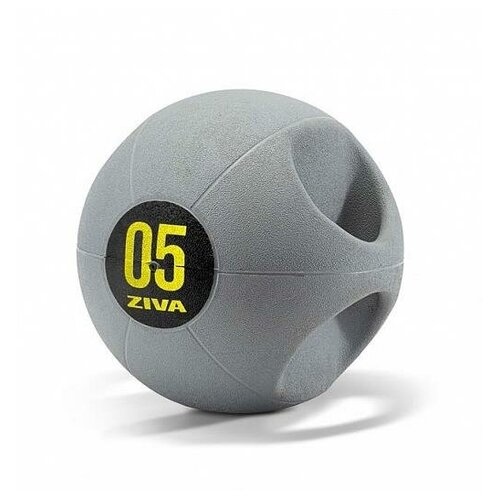 фото Набивной мяч medball ziva с ручками, 8 кг zvo-dgmb-1508