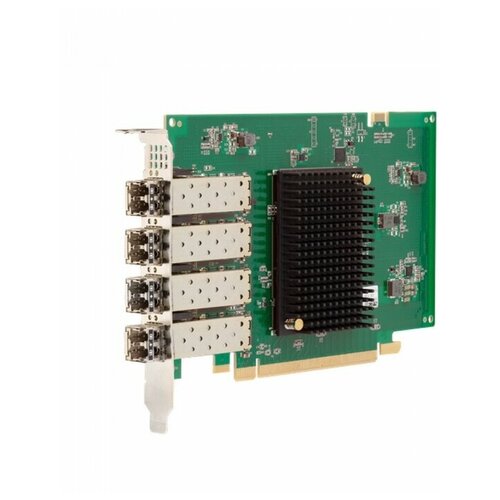 Broadcom Emulex LPe35004-M2 Gen 7 (32GFC), 4-port, 32Gb/s, PCIe Gen3 x16, LC MMF 100m, трансиверы установлены, Not upgradable to 64G, {5} LPE35004-M2