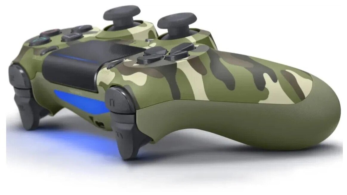 Геймпад для игровой приставки джойстик дуалшок смартфона ПК Sony PlayStation PS4 DualShock Bluetooth беспроводной красный хаки