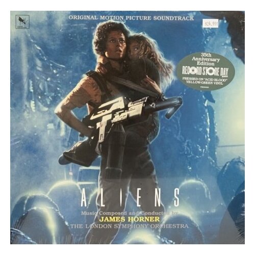 чужие саундтрек к фильму ost aliens james horner coloured Виниловые пластинки, Varèse Sarabande, OST - Aliens (James Horner) (LP, Coloured)