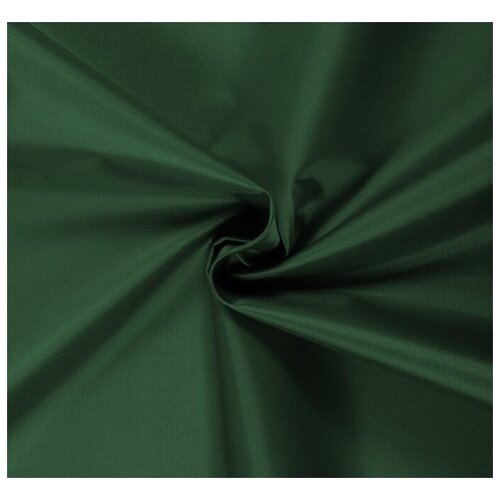 фото Курточная ткань для шитья ткань оксфорд 240d pu1000, текса вей, плотность 115, ширина 1,5*2,5, темно зеленый нет бренда