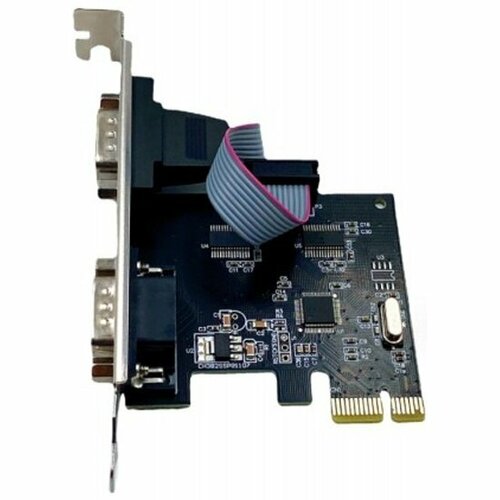 Контроллер PCIe Ks-is KS-575L1 COM RS232 x 2 устройство защиты порта rs232 apc protectnet ps9 dce
