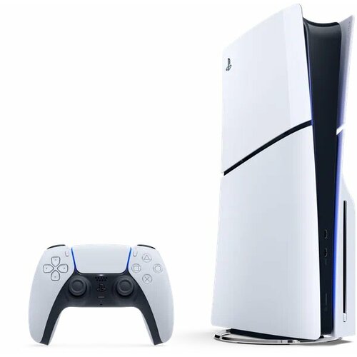 Игровая приставка Sony Playstation 5 Slim 1tb с дисководом 2000A игровая приставка sony playstation 5 slim cfi 2000a