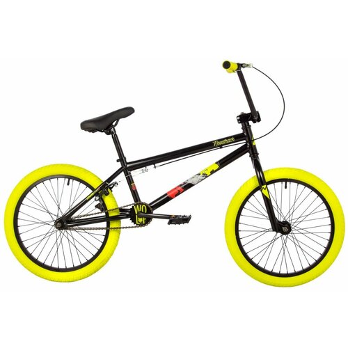 Велосипед BMX Novatrack WOLF 20 10 черный 20BMX WOLF BK23 2023 2516500₽