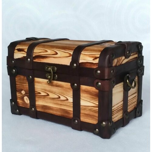 Шкатулка деревянная 24см/15см/16см