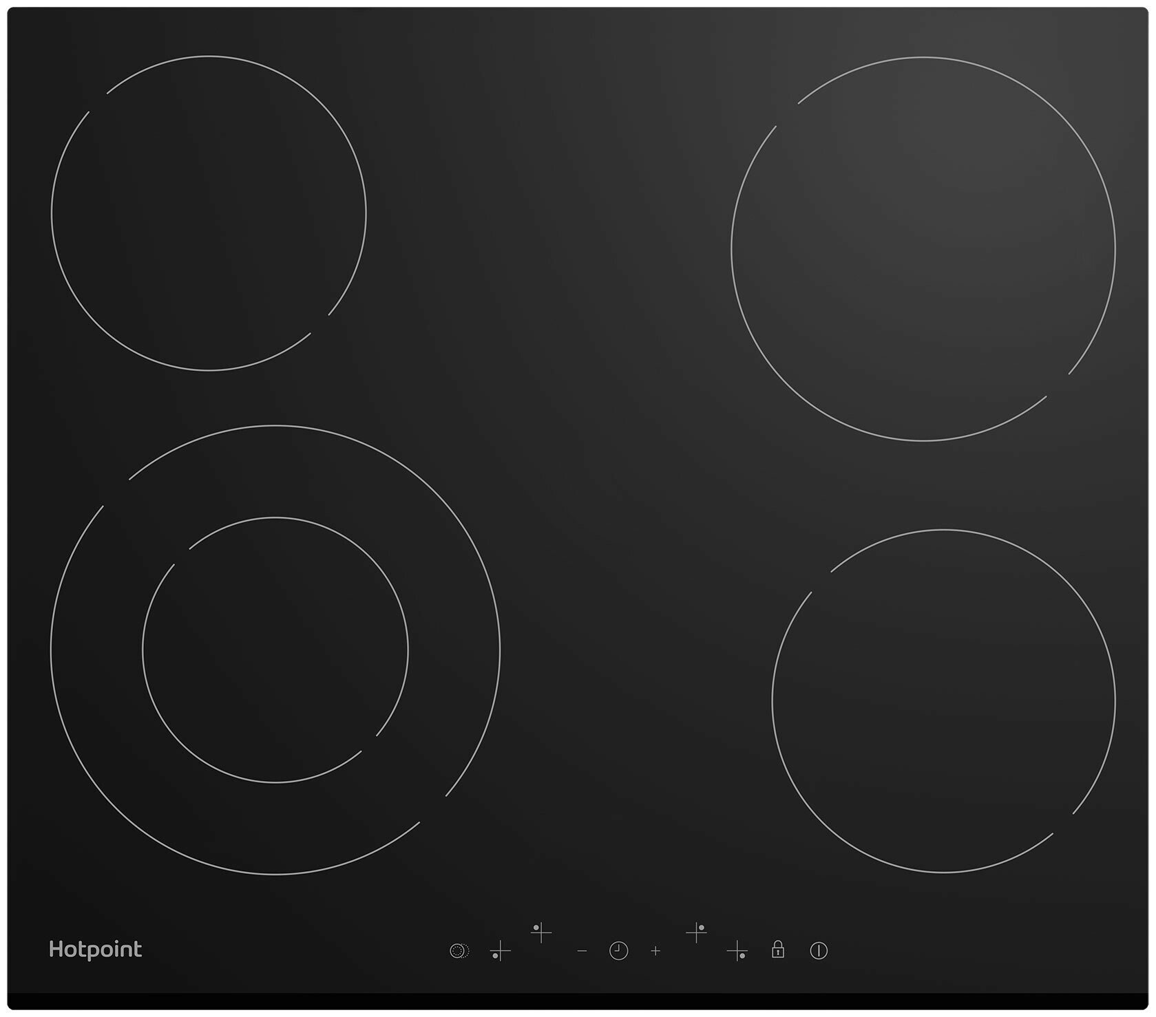 Электрическая варочная панель Hotpoint HR 6T2 B