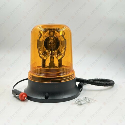 Маяк проблесковый в прикуриватель 12 В лампа H1 12V 55W автоэлектрика C12-55M 1597₽