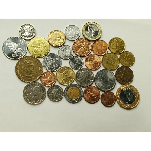 расширенная коллекция 50 монет снг без повторов по типу xf unc Коллекция, 27 монета Америки. Без повторов по типу. XF