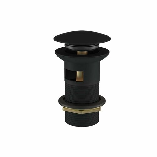 Донный клапан Jaquar ALD-BLM-729 для раковины с переливом черный матовый 2399₽