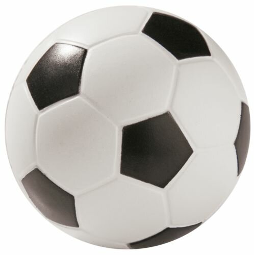 Антистресс «Футбольный мяч», 6х6х6 см, вспененный каучук
