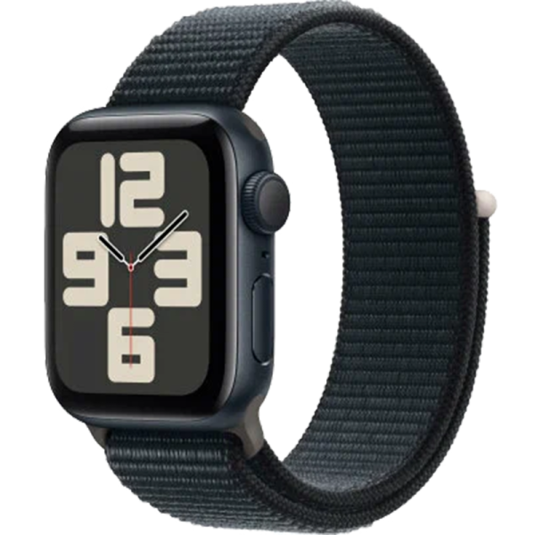 Apple Умные часы Apple Watch SE 2023, 40 мм, Midnight Sport Loop, Midnight Aluminium (MRE03)