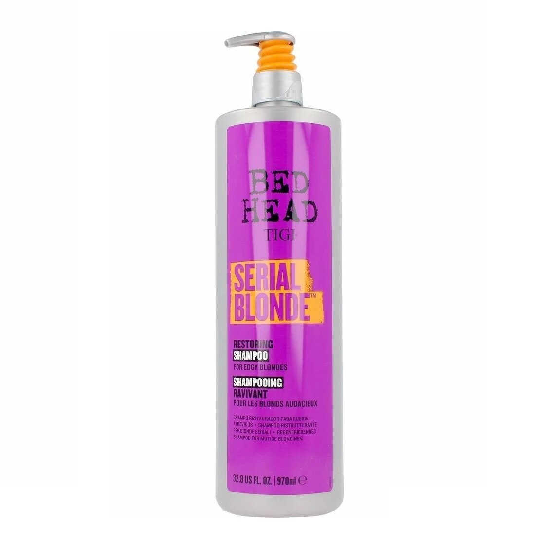 TIGI Bed Head Serial Blonde Shampoo - Bосстанавливающий шампунь для блондинок 970 мл