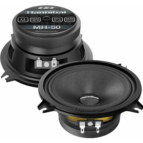 Колонки автомобильные ALPHARD DEAF BONCE HANNIBAL MH-50 5800₽
