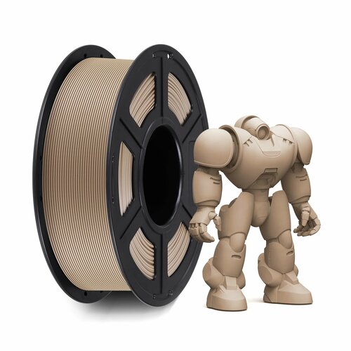 Филамент Anycubic PLA для 3D принтера, деревяный 1 кг.