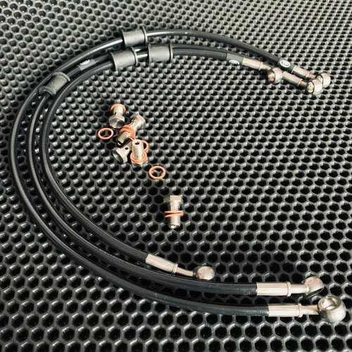 Honda CBR1000RR Fireblade 2008-2016 Комплект из 3х тормозных шлангов 18216₽