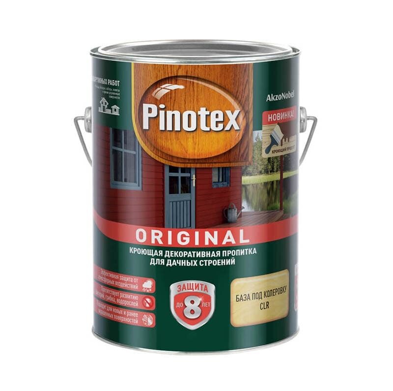 фото PINOTEX ORIGINAL BC(база под колеровку) 2,5л