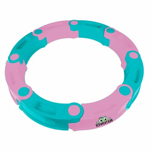 Песочница модульная Крокотам 8 сегментов розовый и бирюзовый D139 8П120431 4904₽