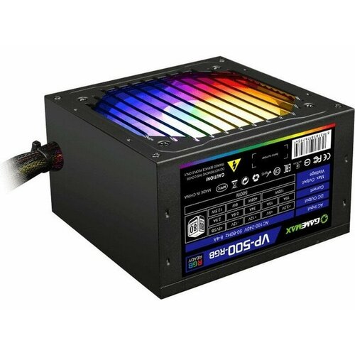 Блок питания GameMax VP-500-RGB-MODULAR 530300₽