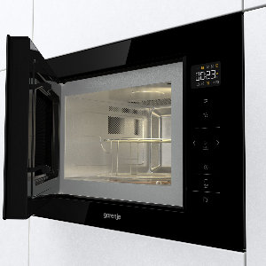 Встраиваемая микроволновая печь Gorenje BM251SG2BG, 25 литров, комбинированное управление — фото 1