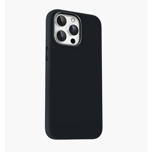 Чехол для iPhone 15 Keephone Rosana Liquid Silicone MagSafe Case, Чехол айфон 15 силиконовый с магсейф, черный