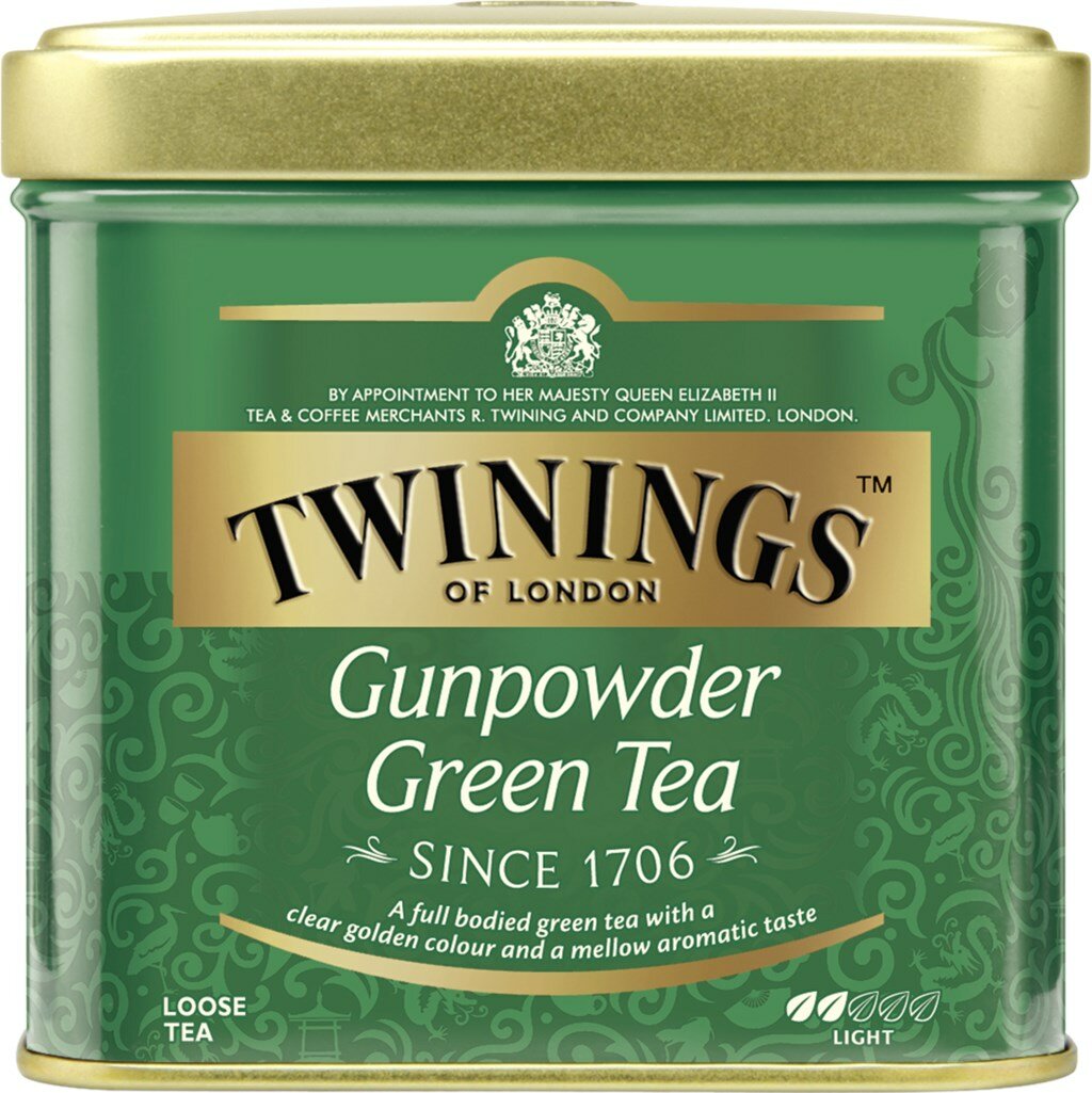 Twinings Gunpowder зеленый чай 100 г