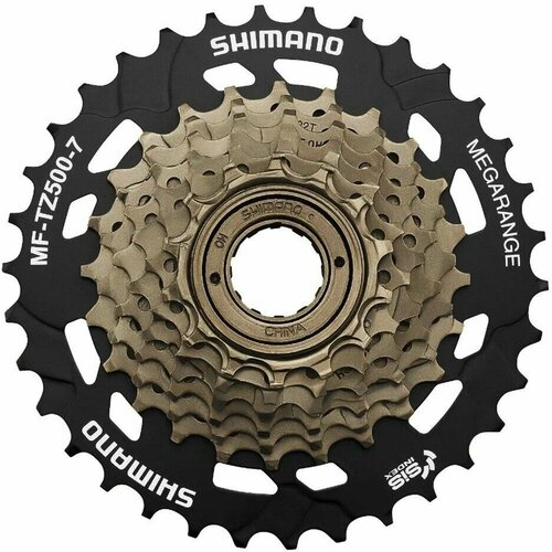 Трещотка для скоростного велосипеда Shimano Tourney MegaRange MF-TZ500 - 14-34Т 7 ск