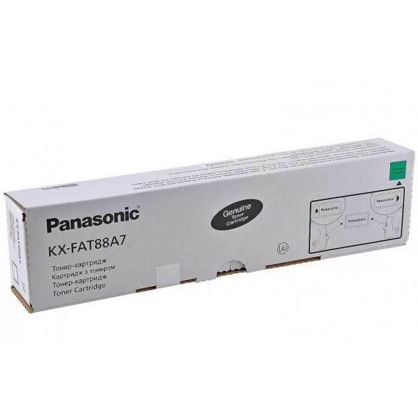 KX-FAT88A7 Тонер-картридж для факсов Panasonic KX-FL401/ 402/ 403/ 422/ 423, FLC 411/ 412/ 413/ 418