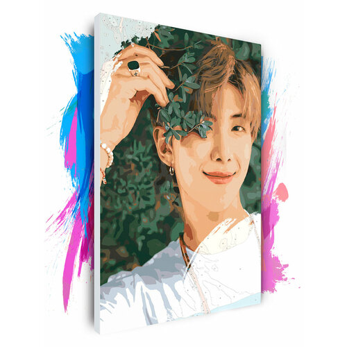 Картина по номерам на холсте BTS RM Namjoon Nature, 40 х 60 см картина по номерам на холсте bts kim namjoon 40 х 60 см