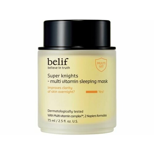 Ночная тонизирующая маска для лица belif Super knights multi vitamin