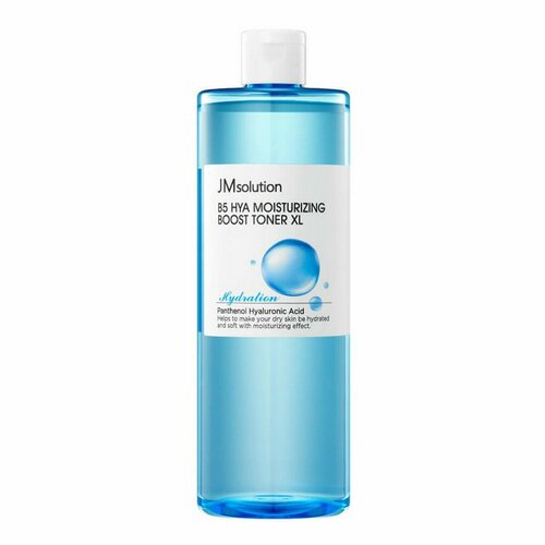 JMsolution Увлажняющий тонер для лица с пантенолом / B5 Hya Moisturizing Boost Toner XL, 500 мл