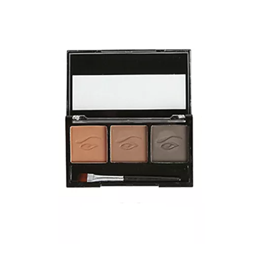 Farres cosmetics Тени для бровей Brow and Glow 1013-02, 3 цвета набор теней