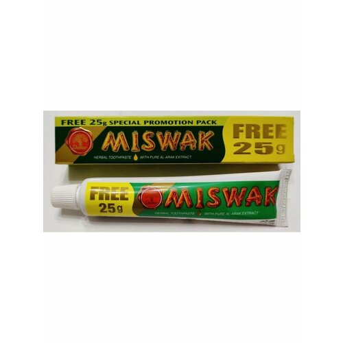 Зубная паста Дабур Мисвак Dabur Miswak 50 + 25 г