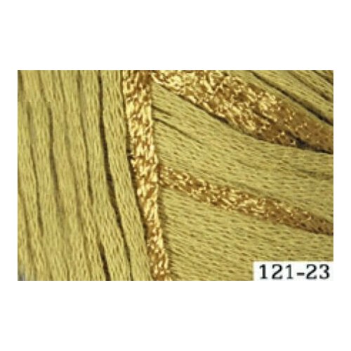 Пряжа Lumen Rozetti (121-23), 50 гр, 123 м, 79% хлопок, 21% вискоза район (2 шт.)