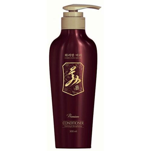 Hario Han Meo Ri Кондиционер для волос Премиум Укрепление и восстановление, 300 мл