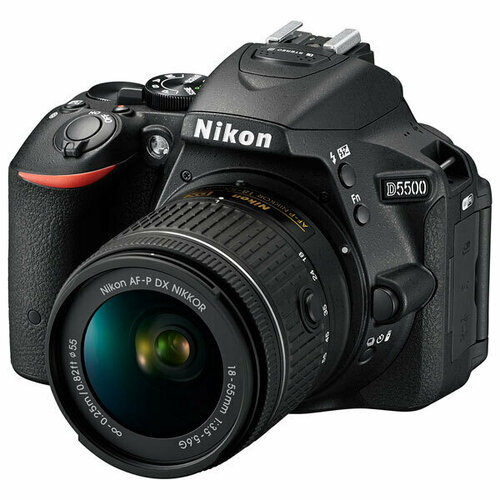 Фотоаппарат Nikon D5500 Kit AF-P 18-55mm f35-56 VR черный 6299000₽