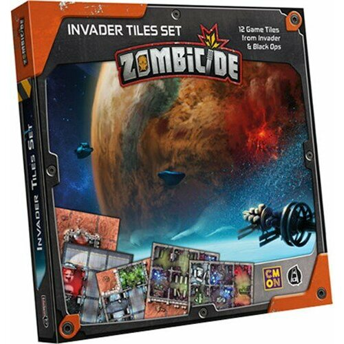 Zombicide Invader: Tiles Set Настольная игра EN игровой набор zombicide survivor set guest artist lucio parrillo