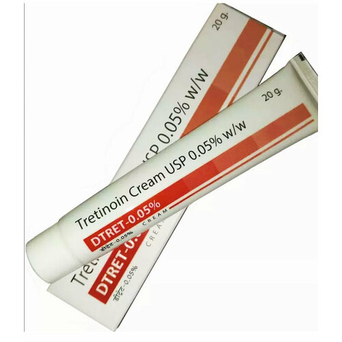 Третиноин крем DTRET-0,05% (Tretinoin Cream DTRet 0,05%) Уход Проблемная кожа Угри 20 г