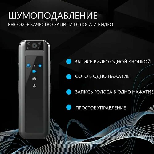 S-07 видеорегистратор нагрудный 3750₽