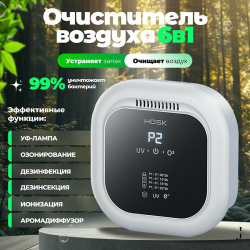 Очиститель озонатор ионизатор воздуха для дома 3000₽