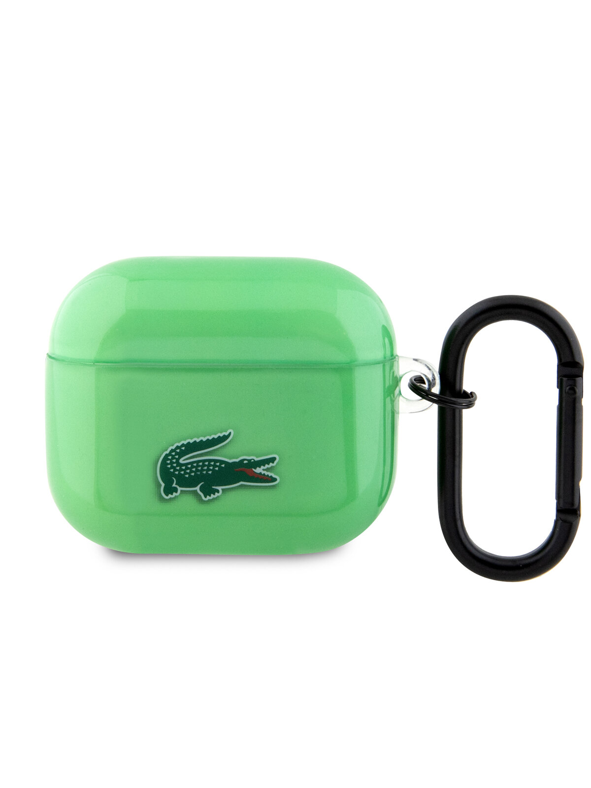 Lacoste для AirPods Pro чехол TPU Croc Logo Transparent Green