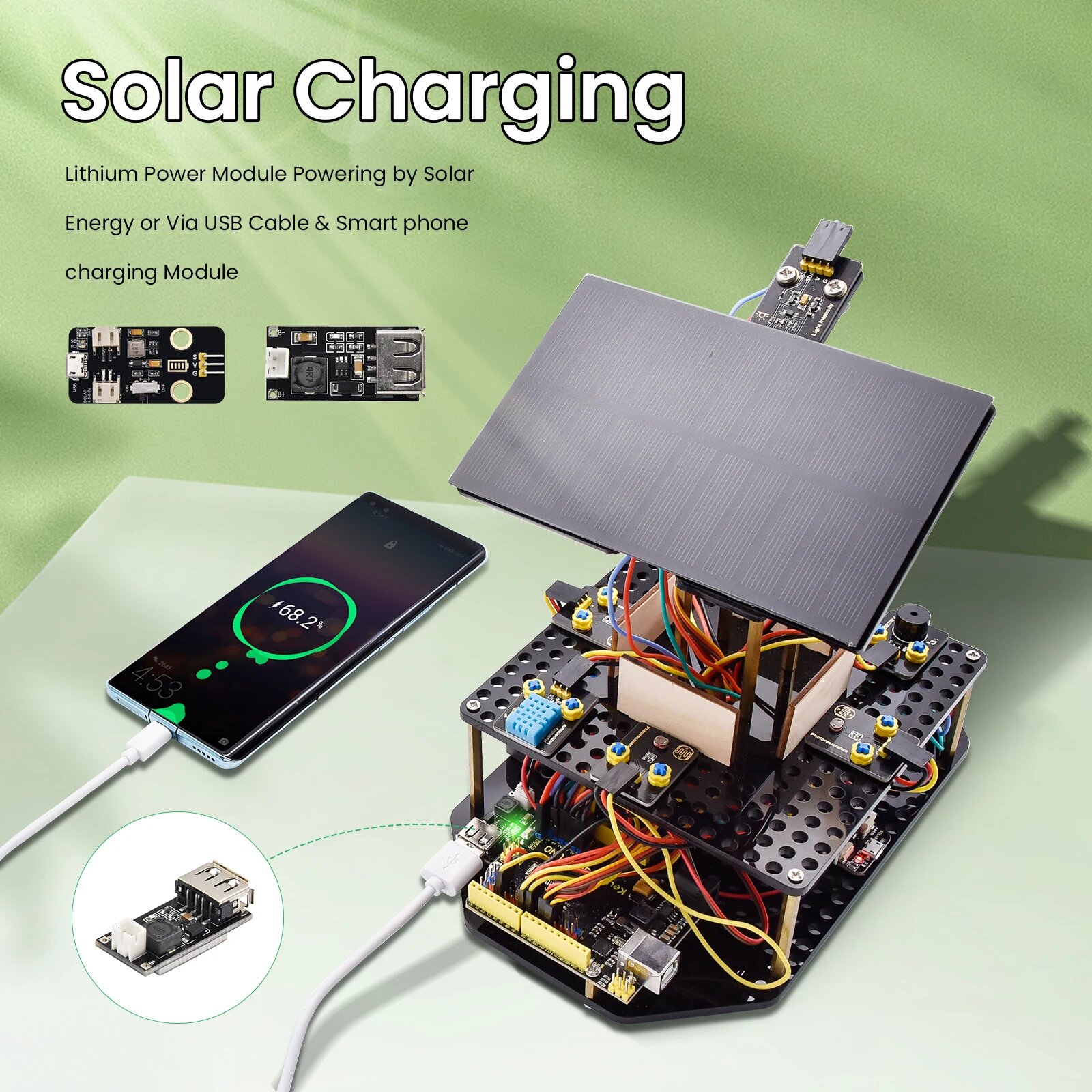 Keyestudio Smart Solar Tracker System