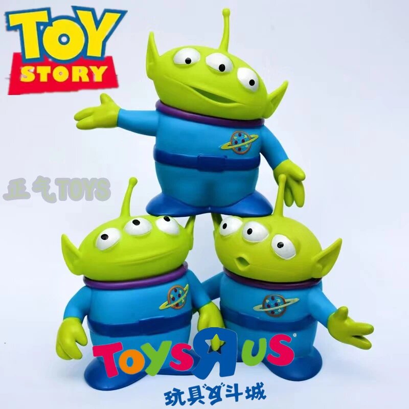 Disney История игрушек, Вуди, зелёные пришельцы, фигурка 15 см, ABC-3PCS, 15cm-in bags, Унисекс