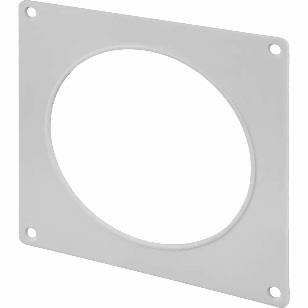 Пластина настенная для круглых воздуховодов Equation D125 мм пластик