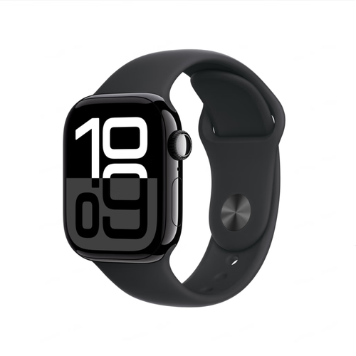 Умные часы Apple Watch Series 10 GPS 46mm Ink-sport-loop Jet Black Global Универсальный ремешок 40999₽