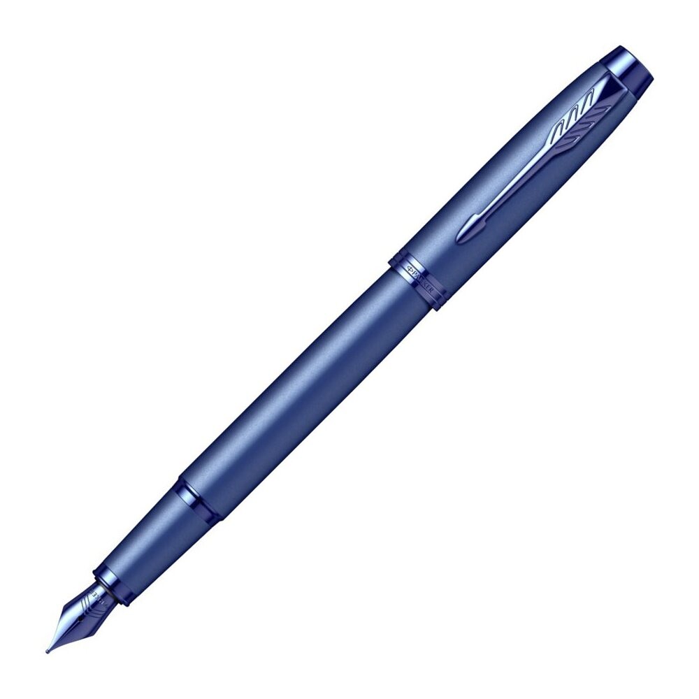 Parker 2172963 Ручка перьевая parker im monochrome f328, blue pvd (перо f)