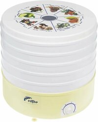 Сушилка для овощей и фруктов ротор СШ-002, белый
